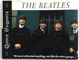 音楽+芸能 BOOKS Beatles The Beatles : Quote Unquote ISBN1858138469  /00250 音楽+芸能 BOOKS Beatles The Beatles : Quote Unquote
